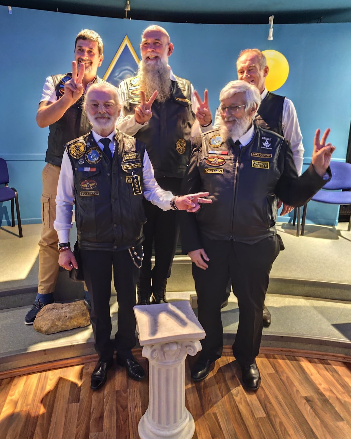 Chapter Bartholdi WSF.👍
En mode fraternité.
widows-sonsfrance.fr 
#widowssons #widowssonsfrance #widowssonsfamily #widowssonsmra #brothers #sisters #masons #freemasonery #bikers #motorcycles #harleydavidson